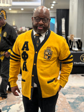 Alpha Gold Fleece Cardigan